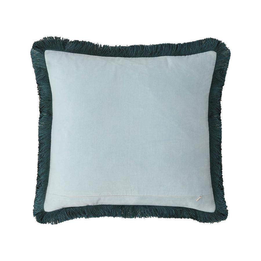 Lodden Blue 50X50Cm Cushion - Lodden Blue 50X50Cm Cushion Sterling Home 2