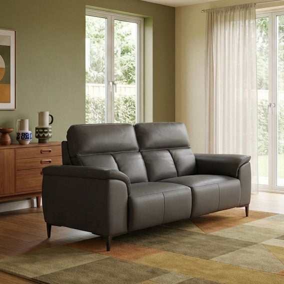 Loma Small 3 Seater Sofa - 2.5 Seater Sofa Compact Cat 25F 3 Seater Sofas Sterling Home 2