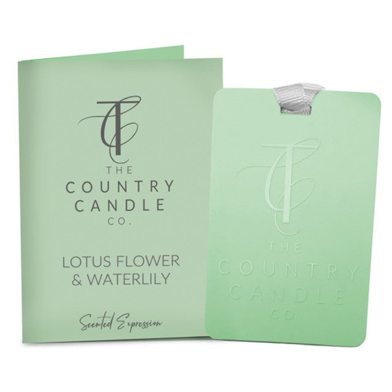 Lotus Flower & Waterlily Fragrance Card - DISC Lotus Flower & Waterlily Fragrance Card Sterling Home 1