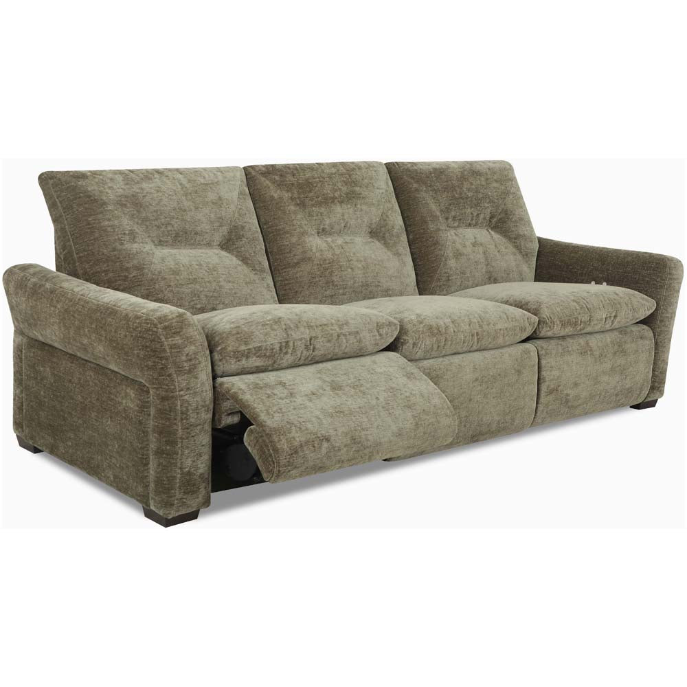 Lusso 2.5 Seater Sofa 2 Power Recliners - 2.5 Seater Sofa 2 Power Recliners CAT30F - Power Recliner Power Footrest Headrest and & USB Sterling Home 2
