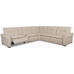 Lusso Combination 5 1.25 Power Left Corner 2.5 Right Power  - Combination 5 2.5 Left Corner 1.25 Power CAT20S - Left Hand Facing - Power Recliner Power Footrest Headrest and & USB