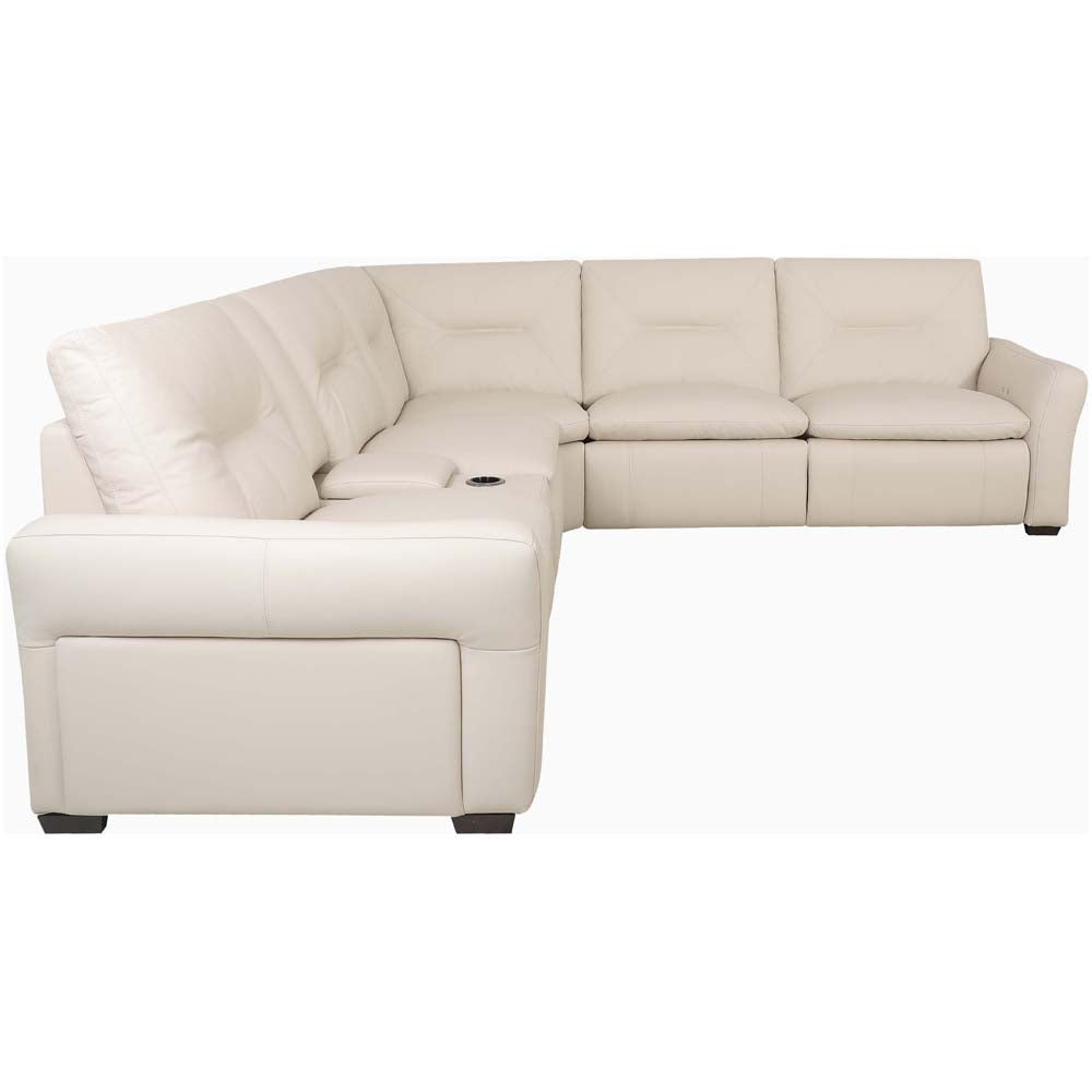 Lusso Combination 5 1.25 Power Left Corner 2.5 Right Power  - Combination 5 2.5 Left Corner 1.25 Power CAT20S - Left Hand Facing - Power Recliner Power Footrest Headrest and & USB