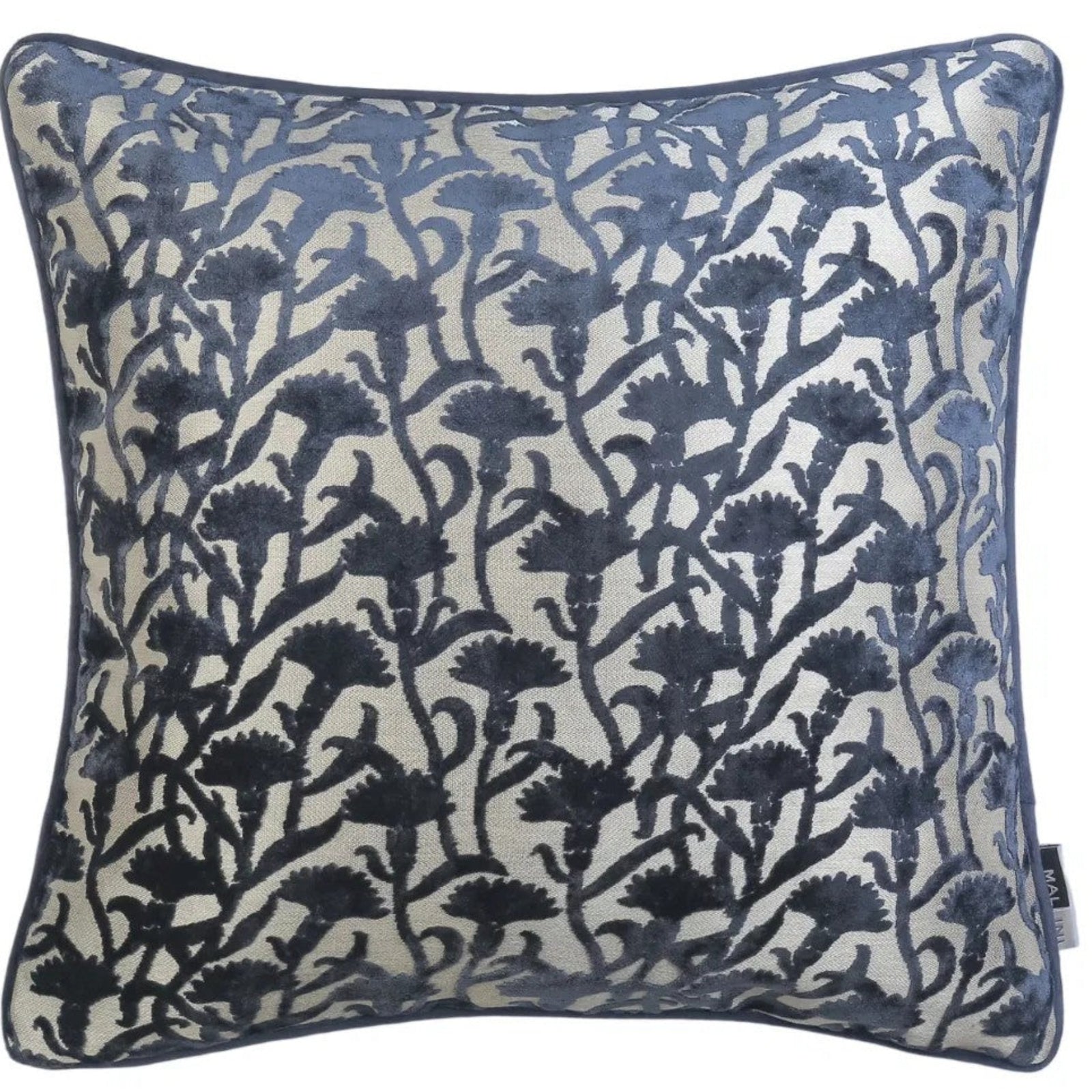 Cassia Navy Cushion - Cassia Navy Cushion 50CM Sterling Home 1