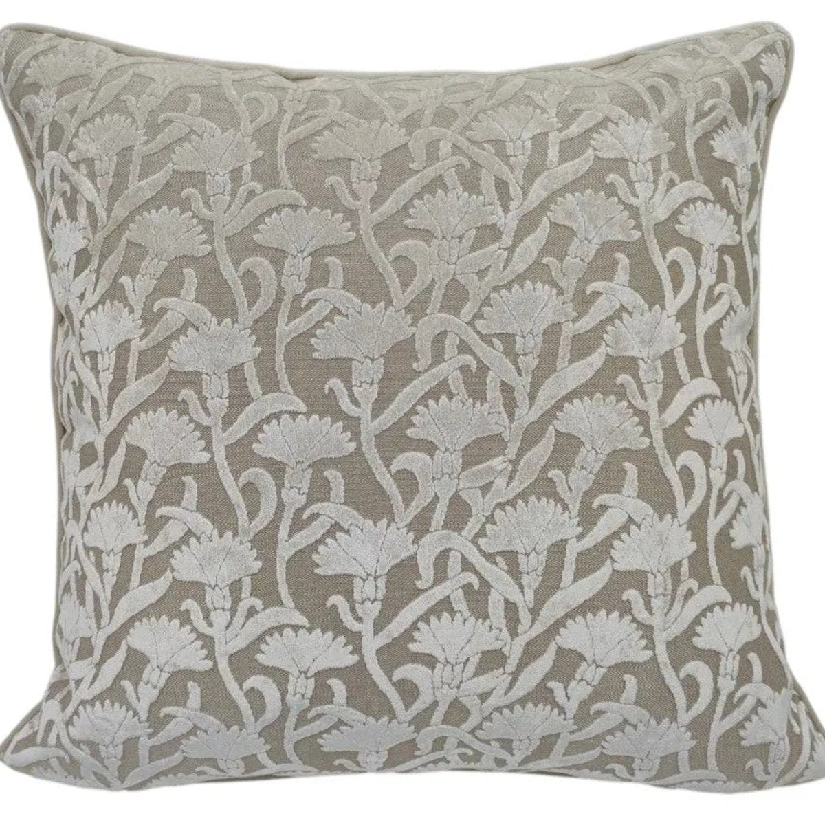Cassia Taupe Cushion - Cassia Taupe Cushion 50CM Sterling Home 1