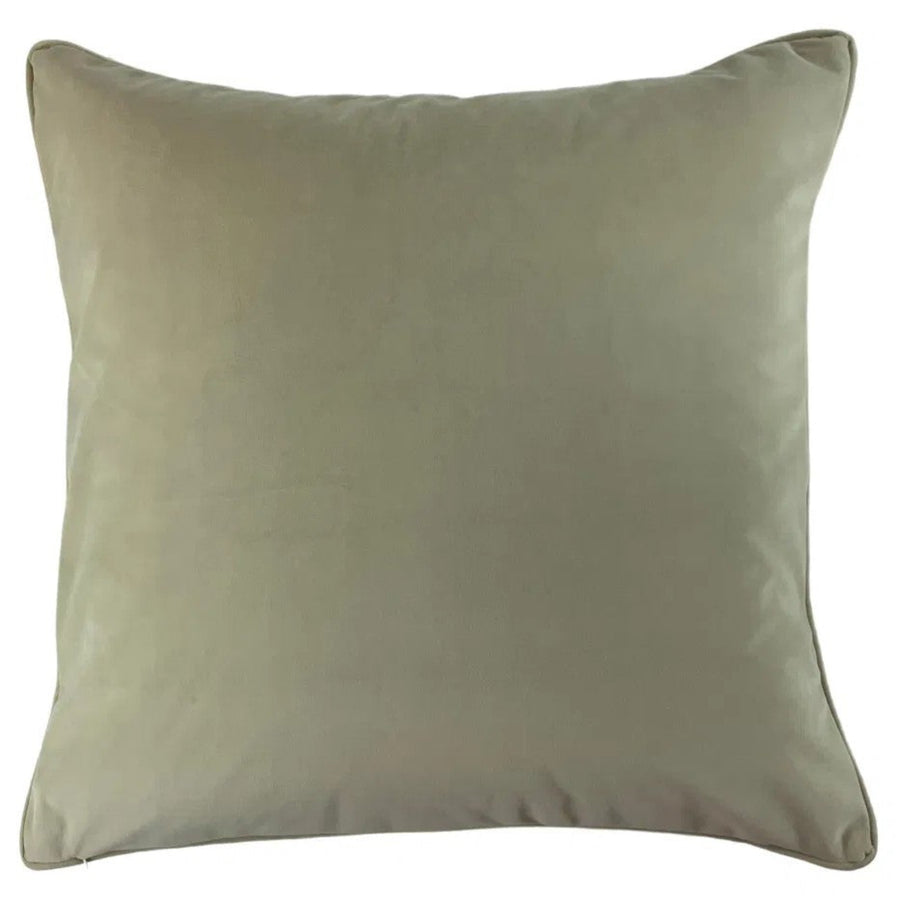 Slub Cream With Natural Piping Cushion 56CM - Slub Cream With Natural Piping Cushion 56CM Sterling Home 2