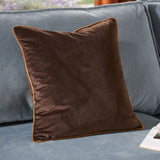 Meridian Chocolate & Caramel Cushion