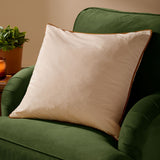 Meridian Ecru & Ginger Cushion