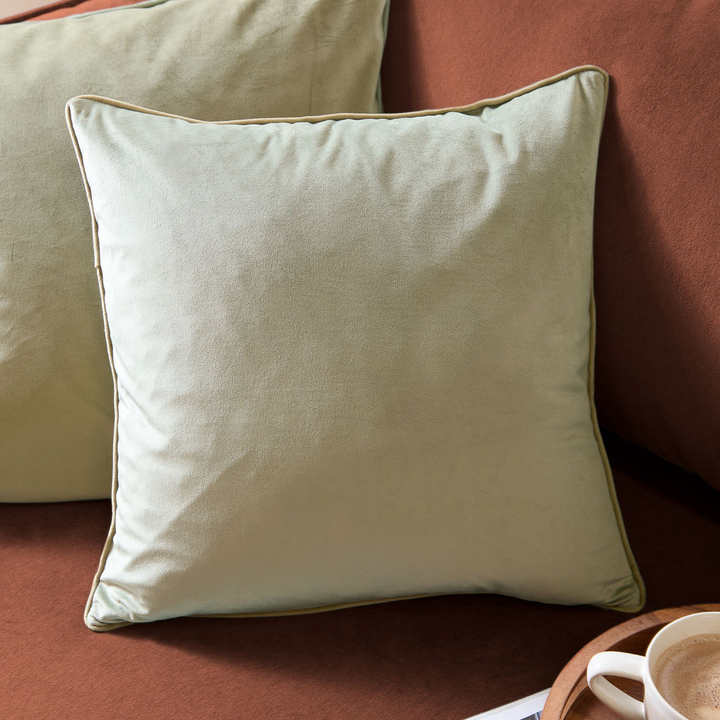Meridian Green & Sage Cushion - Meridian Green & Sage Cushion 45CM Sterling Home 1