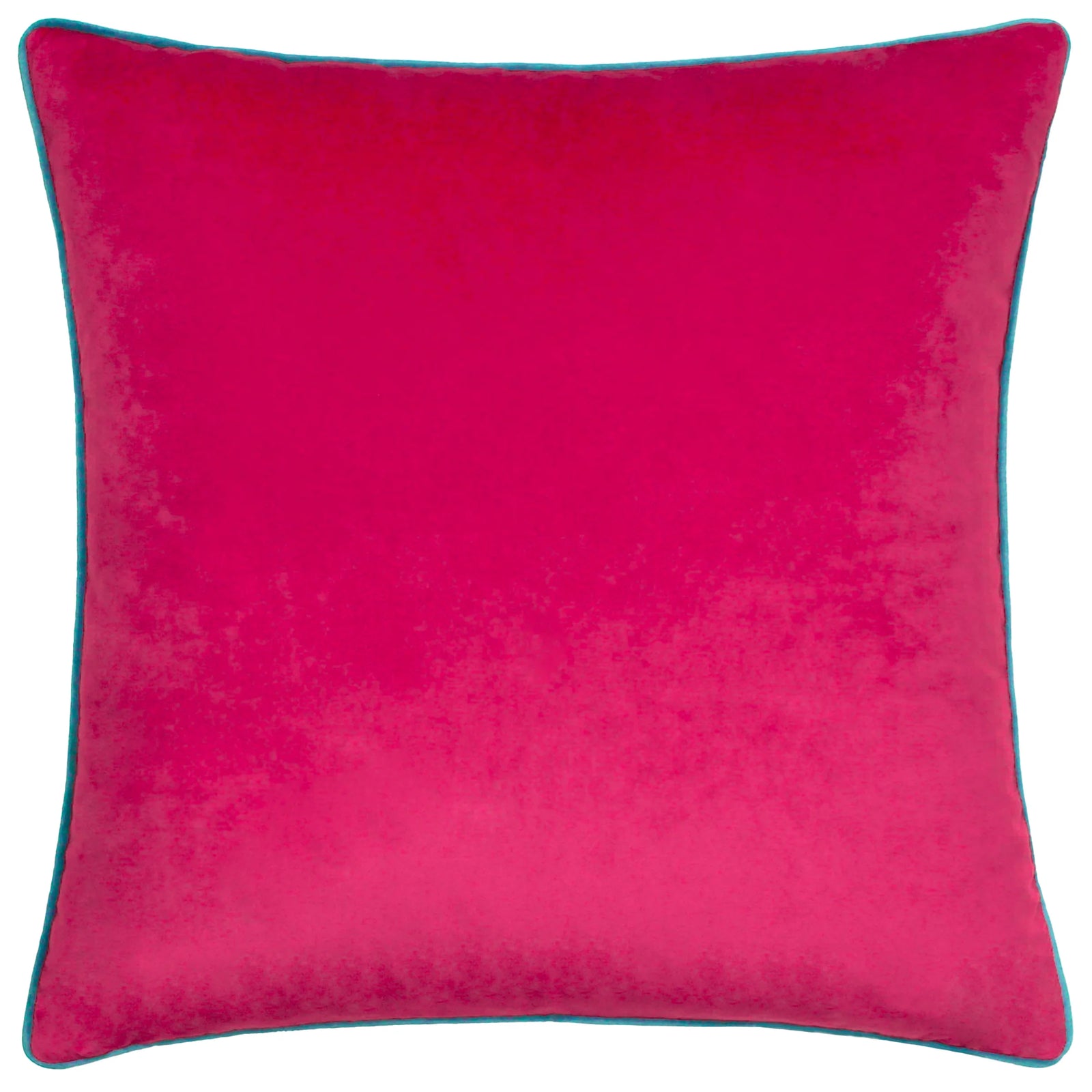 Meridian Pink And Blue Square Cushion - Meridian 45CM Cushion Raspberry & Teal Sterling Home 3