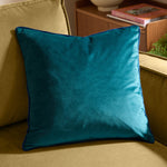 Meridian Green And Blue Square Cushion - Meridian 45CM Cushion Teal & Navy Sterling Home 1