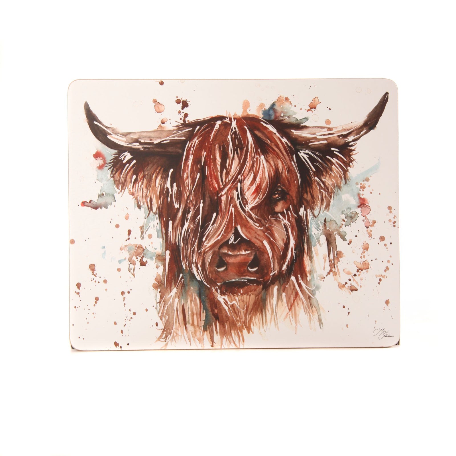 The Hebrides Highland Cow Placemats Set Of 4 Sterling Home 2