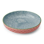 Mikasa Geometric Leaf Bowl - Mk Coupe Bowl 21Cm Grey Floral Sterling Home 2