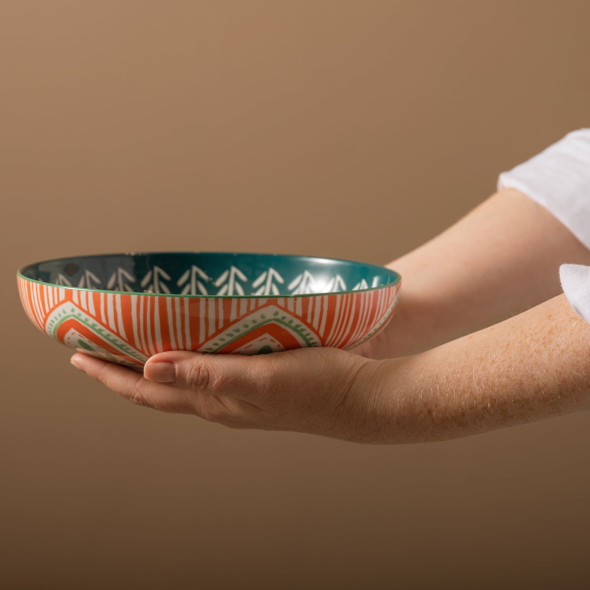 Mikasa Mixed Folk Bowl - Mikasa Mixed Folk Bowl 21CM Sterling Home 1