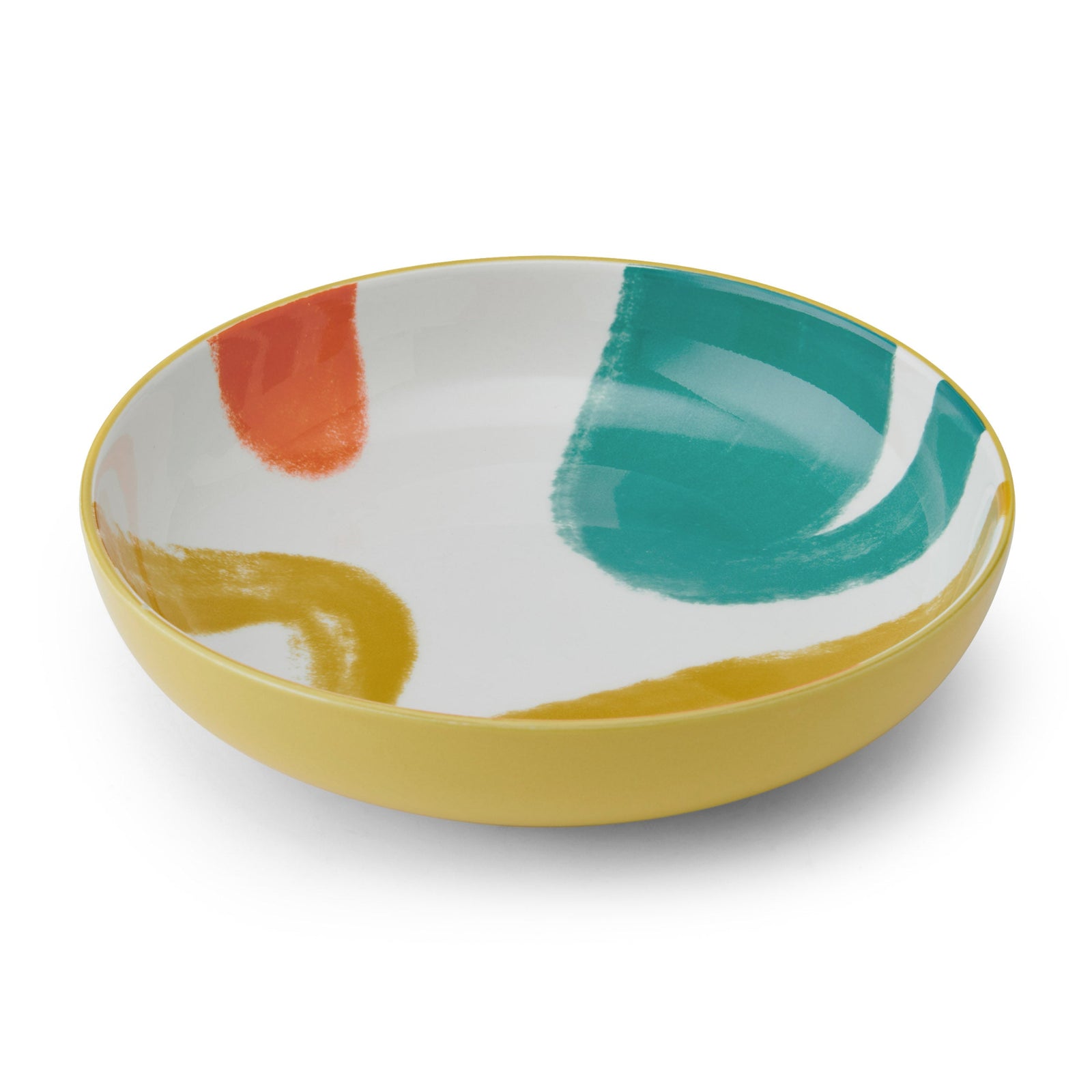 Mikasa Yellow Abstract Bow - Mk Coupe Bowl 21Cm Yellow Abstract Sterling Home 3