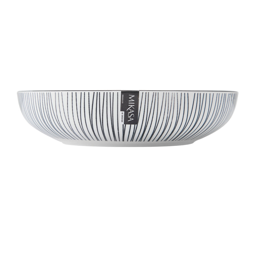 Mikasa Black Stripe Bowl - Mikasa Black Stripe Bowl 21CM Sterling Home 2