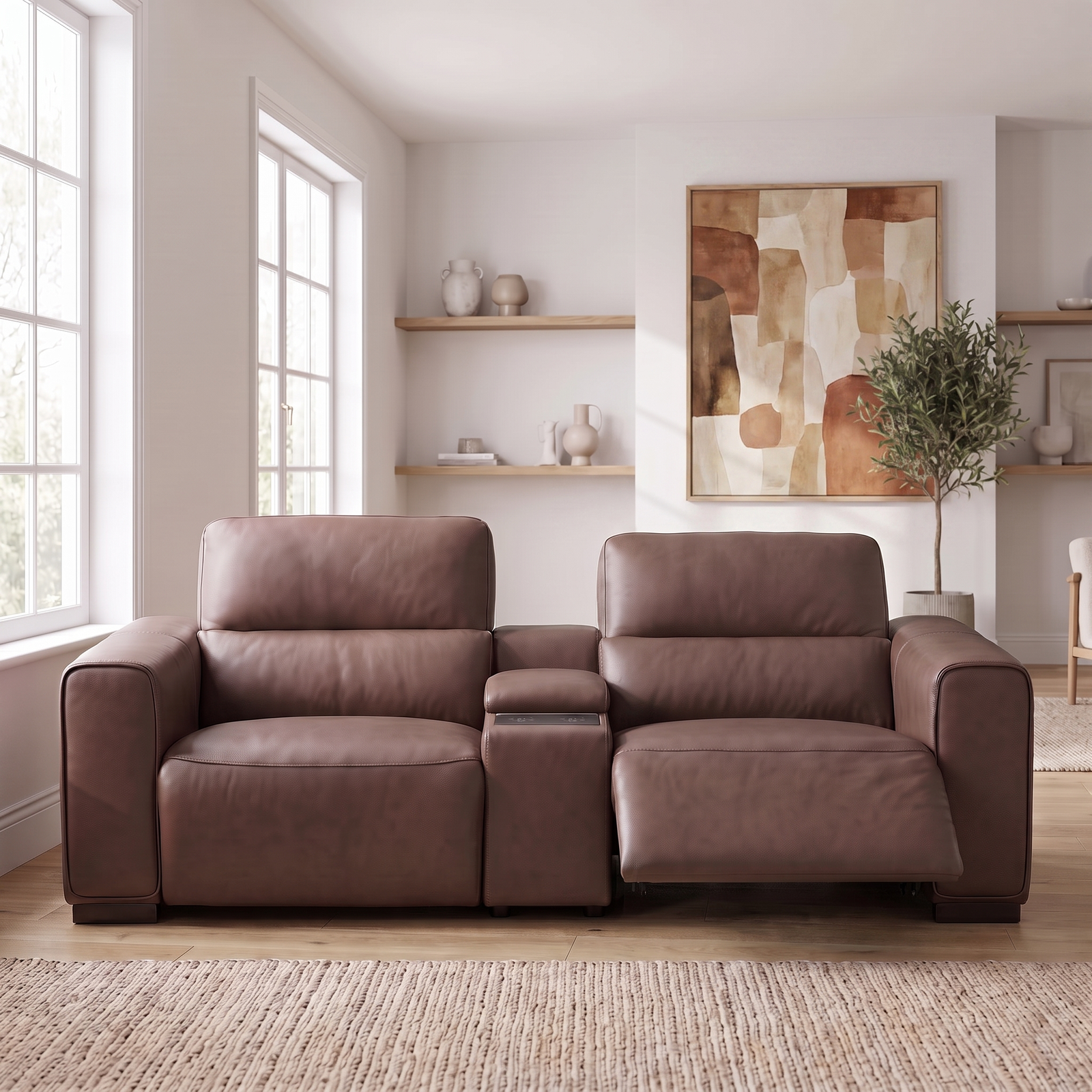 Majestic Media 3 Seater Sofa - Media 3 Seater Sofa Cat20S - Power Recliner with USB 3 Seater Sofas Sterling Home 2