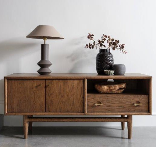 G Plan Marlow TV Unit - TV Unit Medium-Tone Oak Sterling Home 2