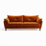 Zara 4 Seater Sofa - 4 Seater Sofa Sterling Home 1 Plush Marmalade