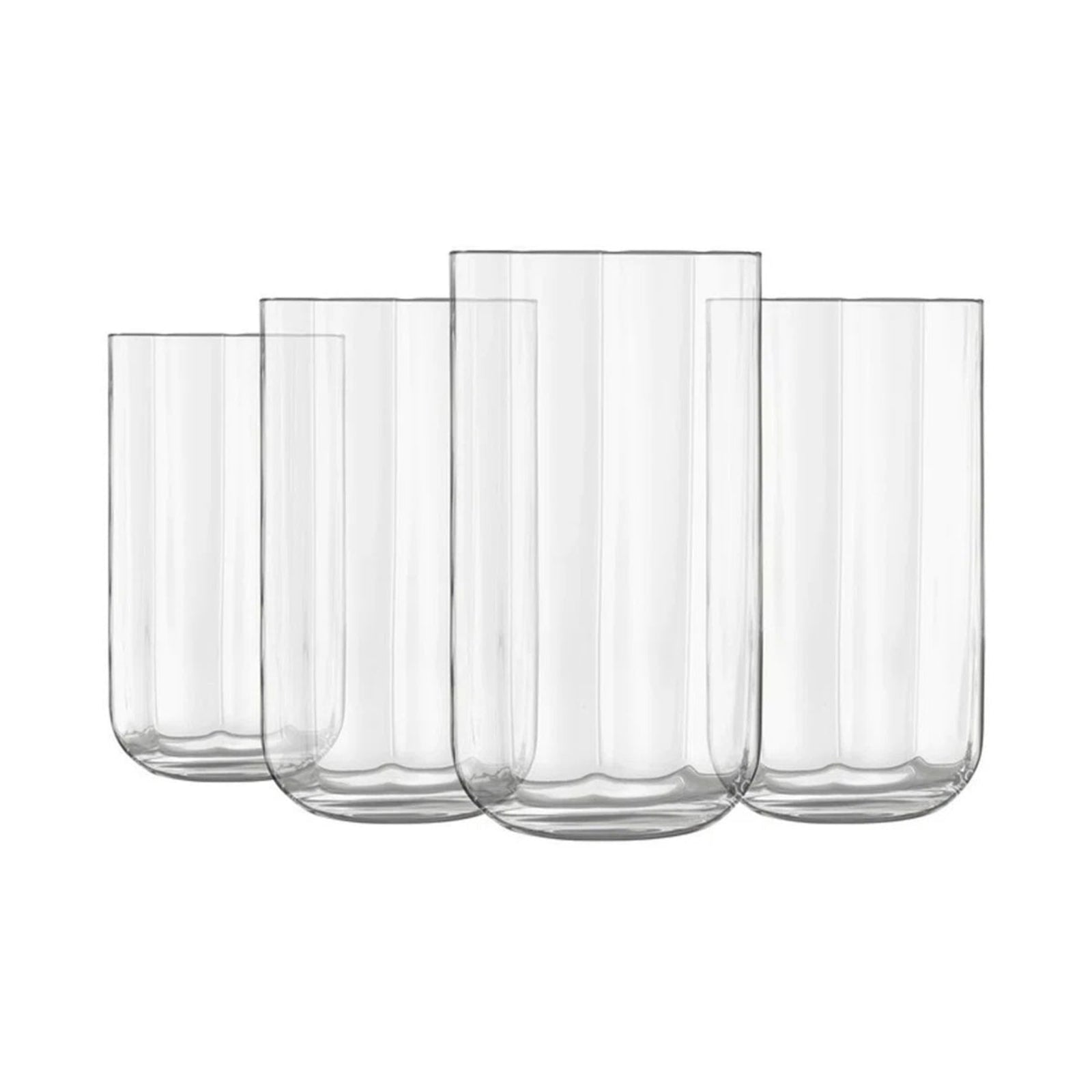 Jazz Set Of 4 Hi-Ball Glasses - DISC Jazz Hi-Ball Glasses 450mL 4 Pack Sterling Home 3