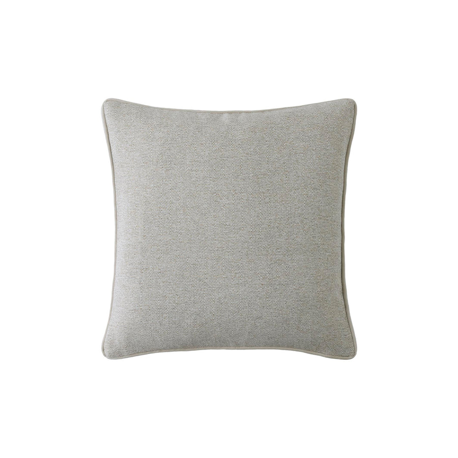 LA Milbourne Herringbone 45Cm Cushion Natural - LA Milbourne Herringbone 45Cm Cushion Natural Sterling Home 1
