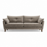 Zara 4 Seater Sofa - 4 Seater Sofa Sterling Home 3 Plush Pebble