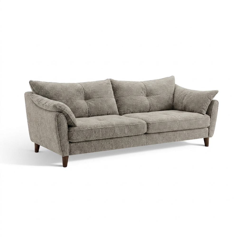 Zara 4 Seater Sofa - 4 Seater Sofa — Kingstown Mink, gallery image 2