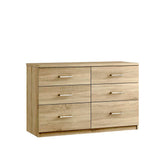 Modena 6 Drawer Twin Cabinet