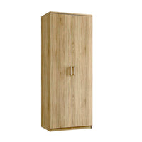 Modena Double Wardrobe - Double Tall Robe Sterling Home Bardolino Oak 1