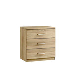 Modena 3 Drawer Midi Cabinet - 3 Drawer Midi Chest Sterling Home 1