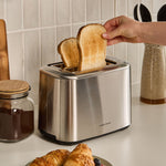 Morphy Richards Equip Stainless Steel 2 Slice Toaster - Equip 2 Slice Toaster Stainless Steel Sterling Home 1