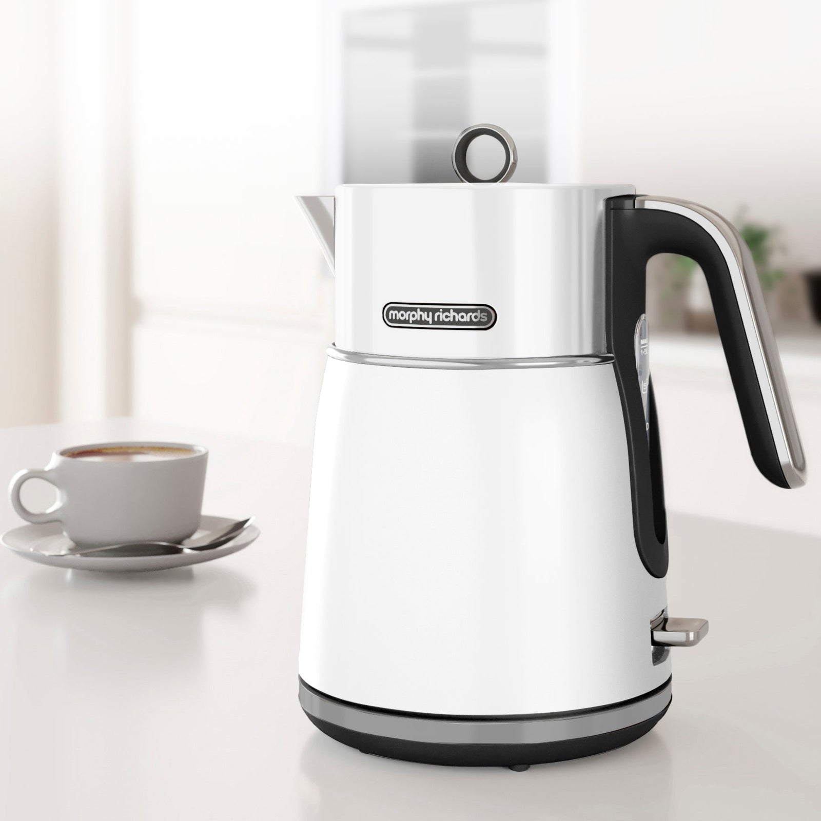 Morphy Richards Signature Jug Kettle White - Signature Jug Kettle White Sterling Home 1