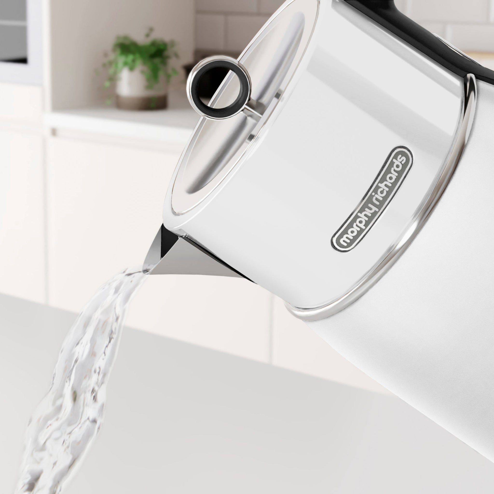 Morphy Richards Signature Jug Kettle White 1.5L Sterling Home 3