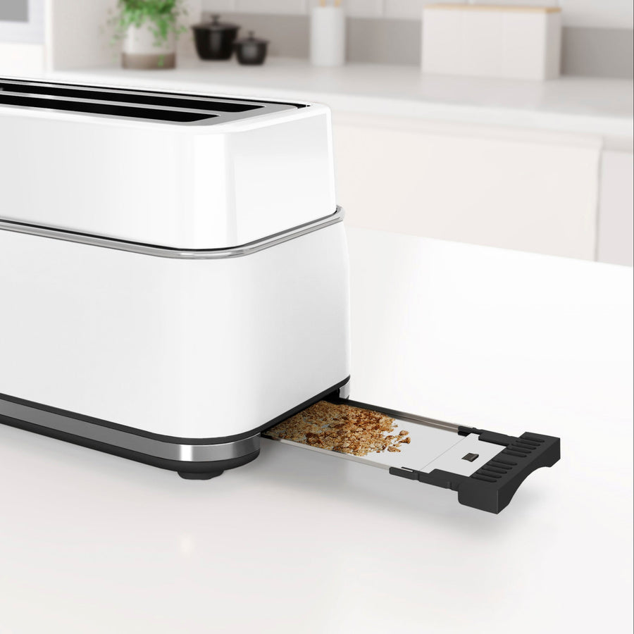 Signature 4 Slice Toaster Grey/Copper - Signature 4 Slice Toaster White Sterling Home 2