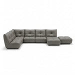 Comet Corner Sofa - Combination 1 - Corner Sofa Group With Footstool Cat 20S Corner Sofas Sterling Home 1 NWS-042E - ELEPHANT
