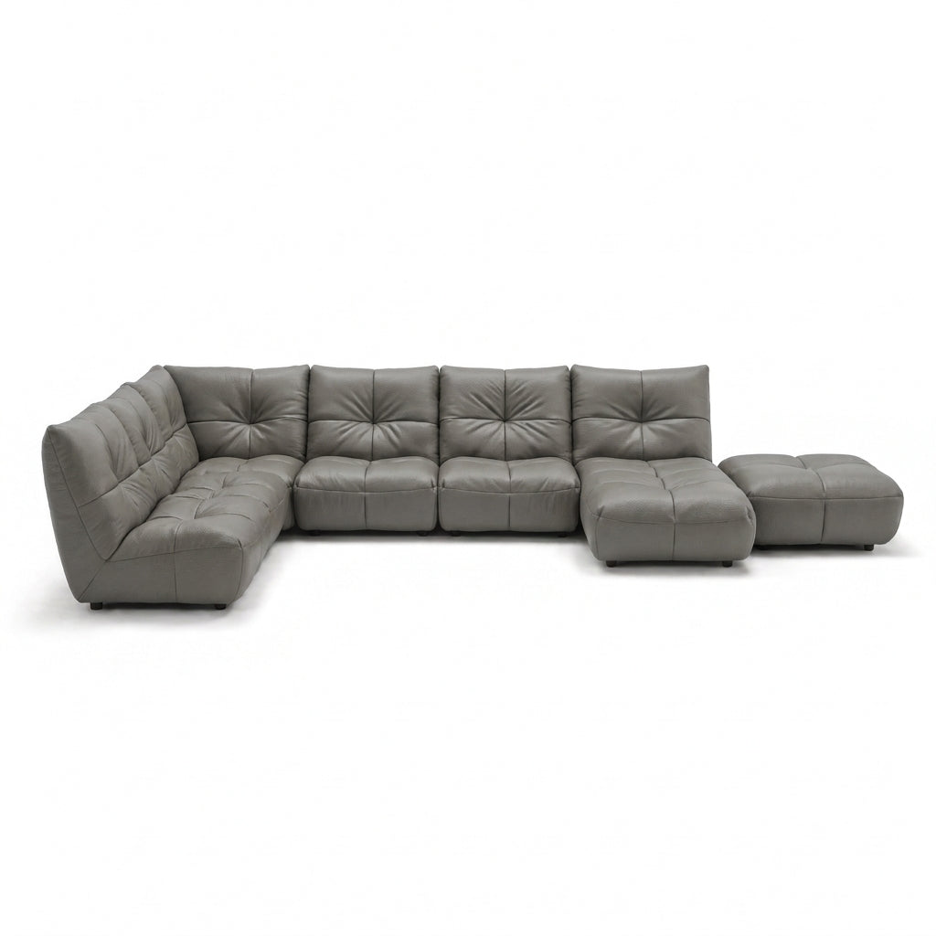 Comet Corner Sofa - Combination 1 - Corner Sofa Group With Footstool Cat 20S Corner Sofas Sterling Home 1 NWS-042E - ELEPHANT