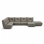 Comet Corner Sofa - Combination 1 - Corner Sofa Group With Footstool Cat 20S Corner Sofas Sterling Home 3 NWS-513E - PINE BARK