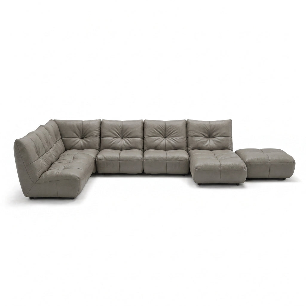 Comet Corner Sofa - Combination 1 - Corner Sofa Group With Footstool Cat 20S Corner Sofas Sterling Home 3 NWS-513E - PINE BARK