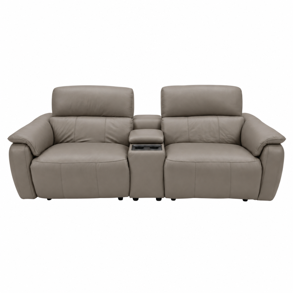 Rialto Media 3 Seater Sofa - Media 3 Seater Sofa Cat20S - Power Recliner with USB 3 Seater Sofas Sterling Home 4 NWS-513E PINE BARK