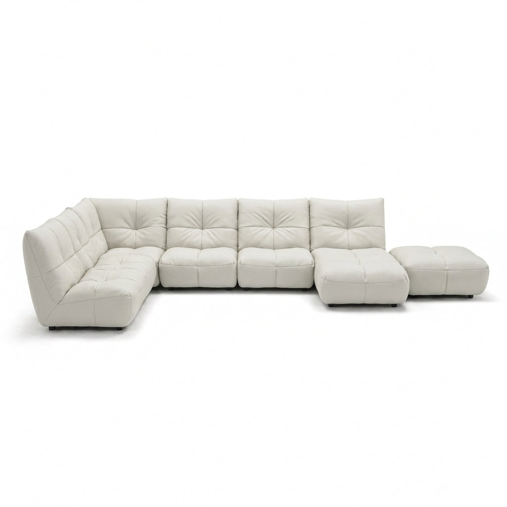 Comet Corner Sofa - Combination 1 - Corner Sofa Group With Footstool Cat 20S Corner Sofas Sterling Home 7 NWS-521E - FROST