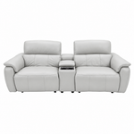Rialto Media 3 Seater Sofa - Media 3 Seater Sofa Cat20S - Power Recliner with USB 3 Seater Sofas Sterling Home 7 NWS-521E FROST