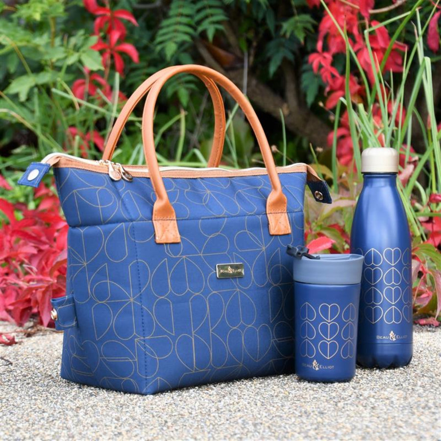 Beau & Elliot Navy Convertible Lunch Bag - Navy Convertible Lunch Bag Sterling Home 1