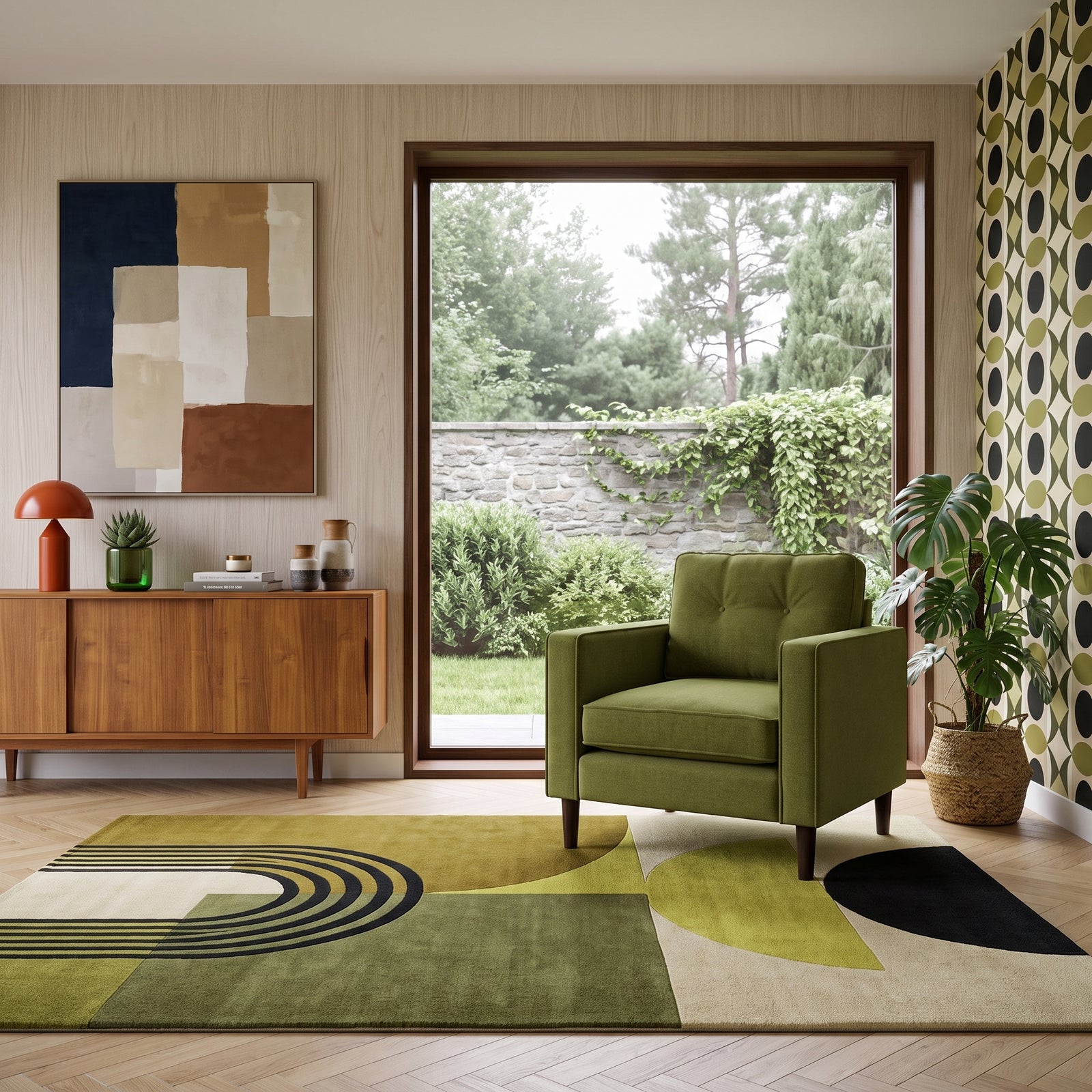 Orla Kiely Ebben Armchair - Armchair Premium Plain
