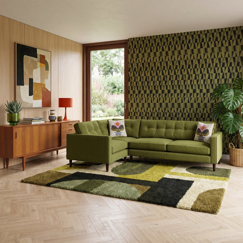 Orla Kiely Ebben Corner Group - Corner Group RHF House Plain - Right Hand Facing Sterling Home 2