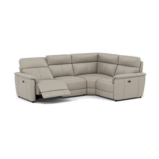 Orkney Small Corner Recliner Sofa - Combination 7 2.5 Corner 1.25 Power Cat 20S - Power Recliner with USB