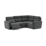 Orkney Small Corner Recliner Sofa - Combination 8 2.5 Corner 1.25 Power Fabric - Right Hand Facing - Power Recliner with USB Sterling Home 11 FAB-MEG-20 PEWTER