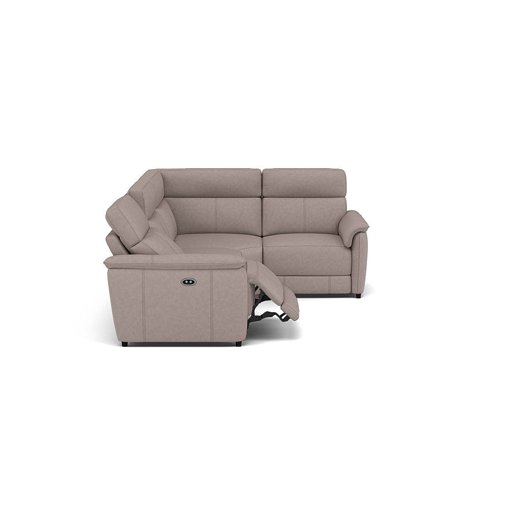 Orkney Small Corner Recliner Sofa - Combination 7 2.5 Corner 1.25 Power Fabric - Left Hand Facing - Power Recliner with USB Sterling Home 3