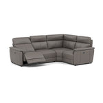 Orkney Small Corner Recliner Sofa - Combination 7 2.5 Corner 1.25 Power Cat 20S - Power Recliner with USB Corner Sofas Sterling Home 2 BXS-042E ELEPHANT