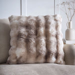 Oslo Faux Fur Taupe Cushion - Oslo Faux Fur Taupe Cushion 55CM Sterling Home 1