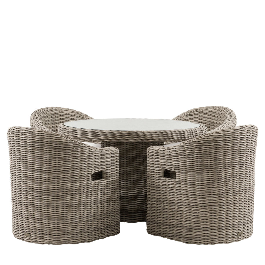 Ragusa 4 Seater Dining Set Dining Sets Sterling Home 2