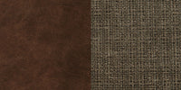60mm Antique Walnut / Roaming Valleys 1754 Oak Cask + V836 Fallow / Studs: Antique Brass swatch